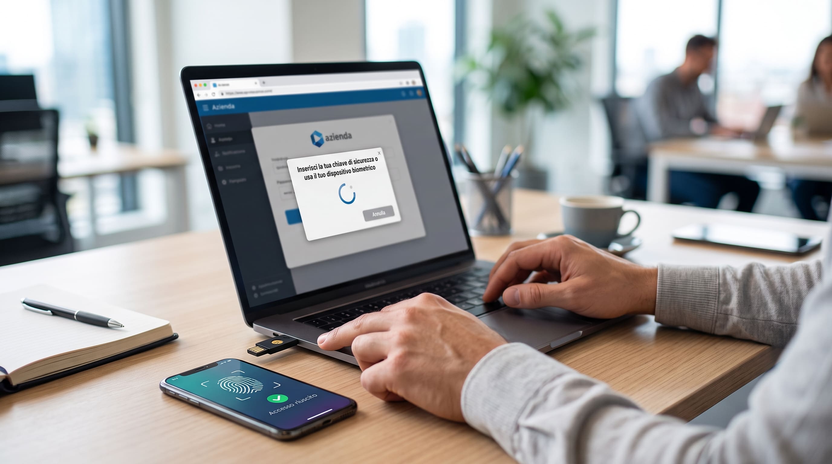 Passkey e autenticazione Passwordless