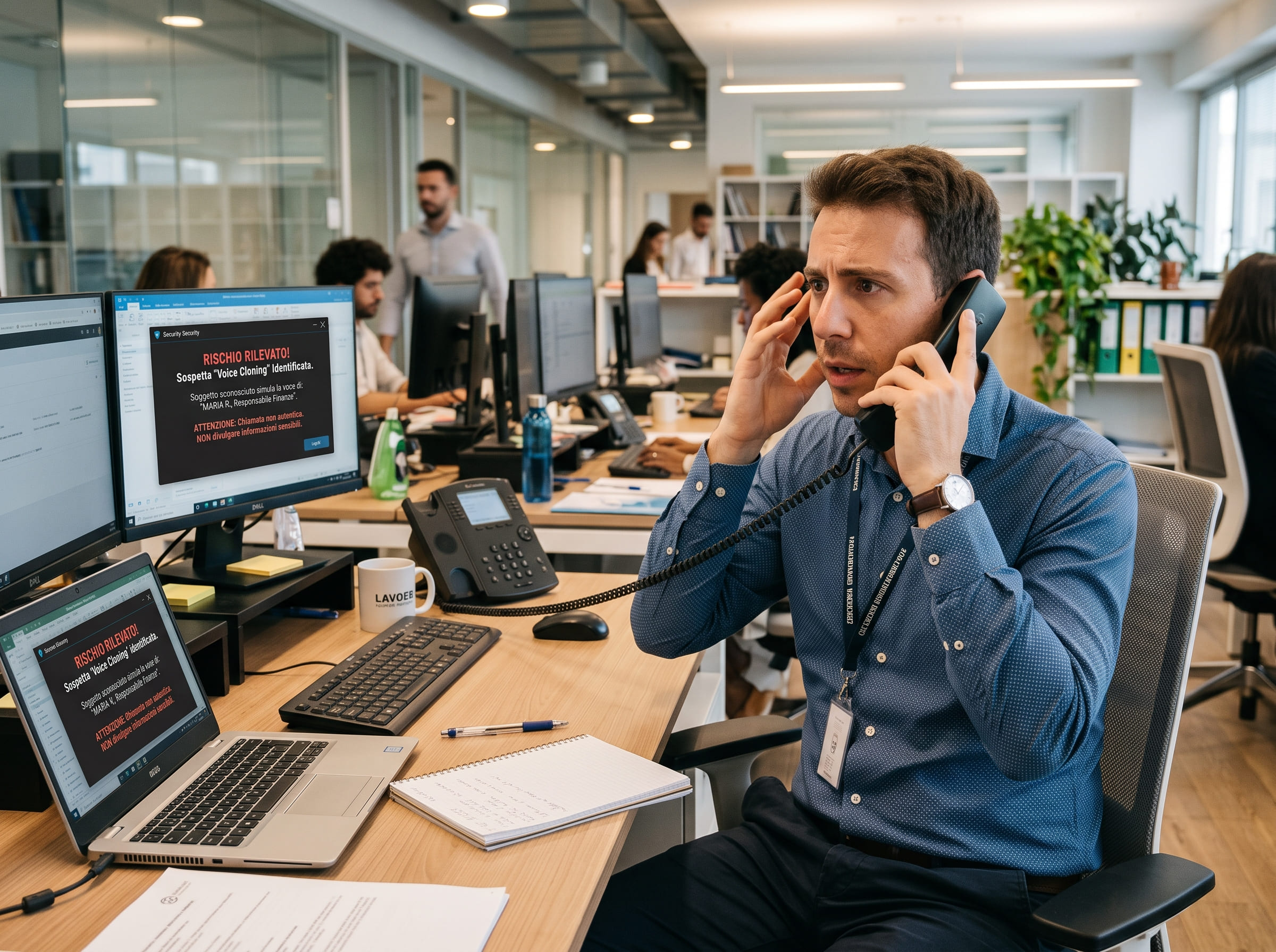 truffa del CEO e Deepfake Vocale